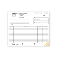 Compact Carbonless Invoice