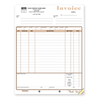 Appliance or Furniture Invoice