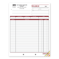 Professional Shipping Invoice
